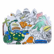 Charger l'image dans la galerie, Set de table coloriable - Dino