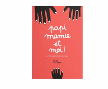 Charger l'image dans la galerie, Livre à remplir - Papi, mamie et moi