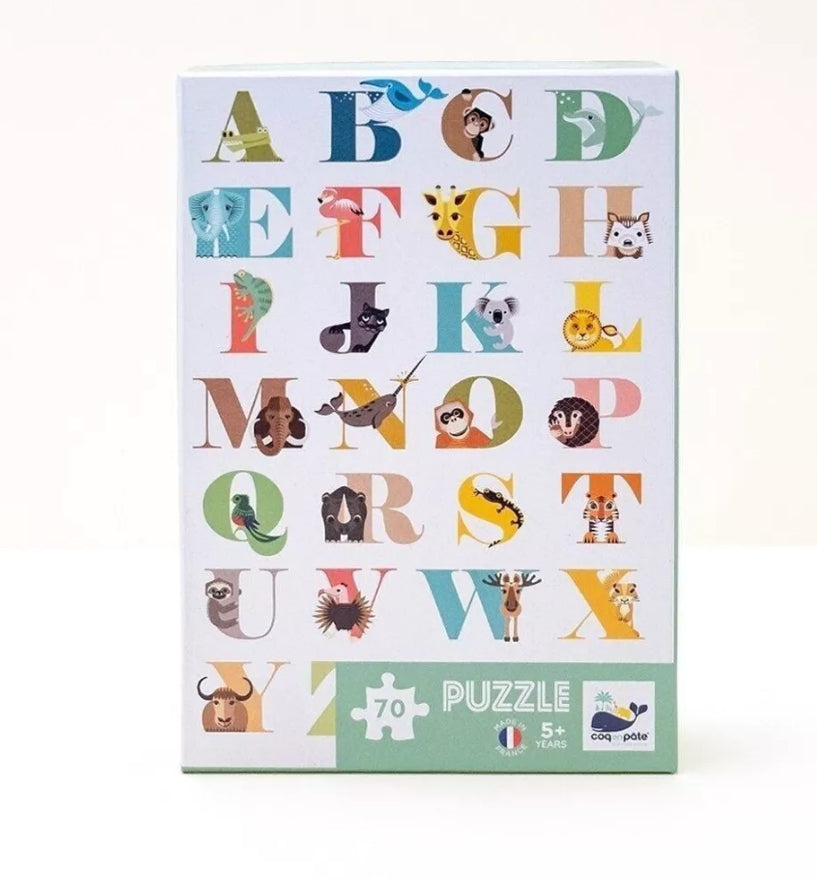Puzzle 70 pièces - ABECEDAIRE