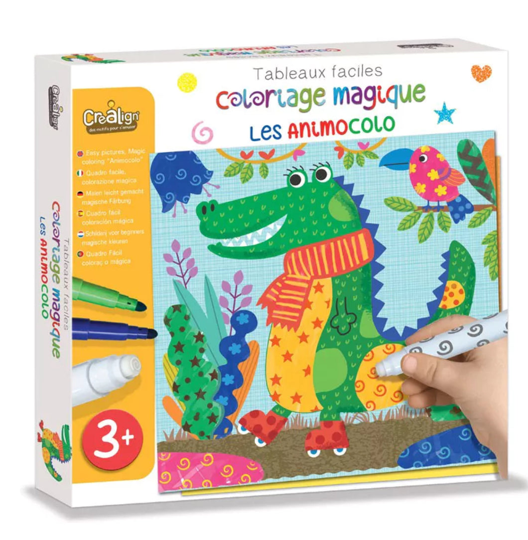 Coloriage magique - Les Animocolo