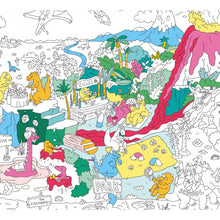 Charger l&#39;image dans la galerie, Poster géant à colorier - Dinosaure

