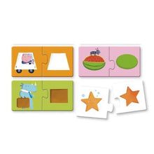 Charger l&#39;image dans la galerie, Puzzles et livre - Les formes
