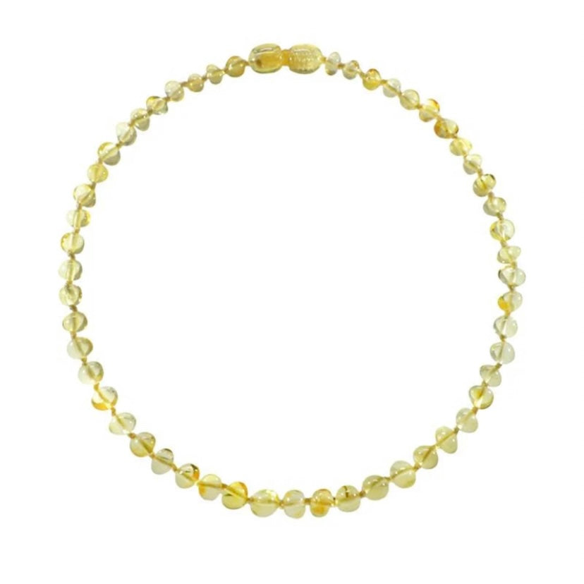 Collier ambre - Lemon