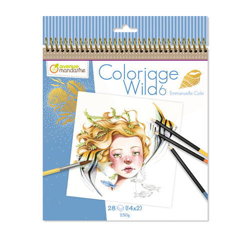 Carnet de Coloriage - Marin